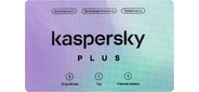 Kaspersky Plus + Who Calls. 3-Device 1 year Программное Обеспечение Base Card  (KL1050ROCFS)