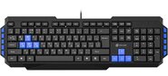 Клавиатура Oklick 750G FROST WAR черный / черный USB Multimedia for gamer [KM-638]