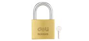 Замок навесной Deli DL508906 латунный,  50мм