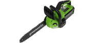 Цепная пила аккумуляторная GreenWorks G40CS30IIK4,  40V,  30 см,   с 1* АКБ 4А*ч и ЗУ  (2007807UB)