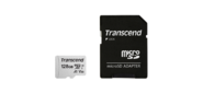 Флеш карта microSD 128GB Transcend microSDXC Class 10 UHS-I U3,  V30,  A1,   (SD адаптер),  TLC