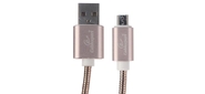 Cablexpert Кабель USB 2.0 CC-G-mUSB02Cu-1.8M AM / microB,  серия Gold,  длина 1.8м,  золото,  блистер