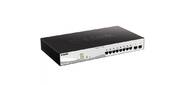 Коммутатор D-Link DGS-1210-10MP / FL 8G 2SFP 130W управляемый