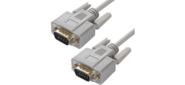 Greenconnect GCR-DB9CM2M-1.8m Кабель COM RS-232 порта соединительный 1.8m GCR-DB9CM2M-1.8m,  9M AM  /  9M AM Premium,  серый,  пластиковый пакет