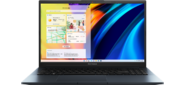 ASUS VivoBook 15 M6500QC-HN089 AMD R7 5800H / 16Gb / 512Gb SSD / 15.6" FHD IPS (1920X1080) 144HZ / RTX 3050 4Gb / WiFi6 / BT / FP / Backlit KB / No OS / 1.9Kg / QUIET BLUE / RU_EN_Keyboard