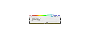 Память оперативная / Kingston 64GB 6000MT / s DDR5 CL40 DIMM (Kit of 4) FURY Beast White RGB XMP
