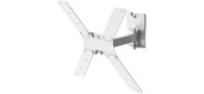 Кронштейн для телевизора Holder LCD-5520-W белый 32"-55" макс.45кг настенный поворотно-выдвижной и наклонный