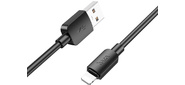 Кабель Hoco X96 Hyper iP USB (m)-Lightning (m) 1м черный коробка