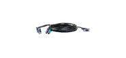 DKVM-CB KVM Cable with VGA and 2xPS / 2 connectors for DKVM-4K, 1.8m