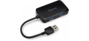 Разветвитель USB 3.0 Buro BU-HUB4-U3.0-S 4порт. черный