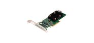 RAID-контроллер Broadcom MegaRAID 9560-8I SGL (05-50077-01 / 05-50077-01004) PCIe 4.0 x8 LP, SAS / SATA / NVMe, RAID 0, 1, 5, 6, 10, 50, 60, 8port (1 * int SFF8654), 4GB Cache, 3908ROC, RTL (007479)