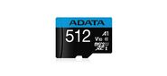 Карта памяти MICRO SDXC 512GB AUSDX512GUICL10A1-RA1 ADATA