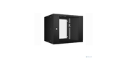Cabeus WSC-05D-9U55 / 45-BK Шкаф телекоммуникационный настенный 19" 9U,  серия LIGHT разборный,  дверь стекло,  цвет черный