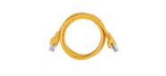 Патч-корд ACD-LPU5E-10Y [ACD-LPU5E-10Y] Cat5e UTP 24AWG 4Pair,  7 / 0.18мм CCA Желтый, 1.0м,   (741425)