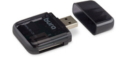 Устройство чтения карт памяти USB2.0 Buro BU-CR-110 черный