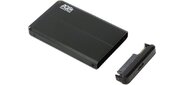 AgeStar 3UB2O8 Внешний корпус для HDD SATA алюминий 2.5" черный