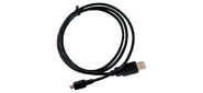 Кабель USB 2.0 A-->mini-B 5P  (1м) черный TELECOM <TC6911BK-1.0M>