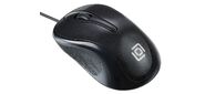 Мышь Oklick 385M черный оптическая (1000dpi) USB для ноутбука (2but)