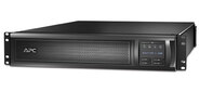 APC Smart-UPS SMX2200RMHV2U 2200VA / 1980W, RM 2U / Tower, Ext. Runtime, Line-Interactive, LCD, Out: 220-240V 8xC13 (4-Switched) 1xC19, SmartSlot, USB, COM, EPO, HS User Replaceable Bat, Black, 3 (2) y.war.