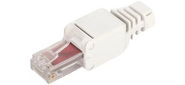 Коннектор Lanmaster LAN-TMP-S6A полевойRJ45 кат.6A STP бел. (упак.:1шт)