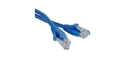 Hyperline PC-LPM-UTP-RJ45-RJ45-C5e-0.3M-LSZH-BL Патч-корд U / UTP,  Cat.5е,  LSZH,  0.3 м,  синий