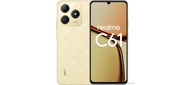 Смартфон Realme RMX3930 C61 256Gb 8Gb блестящий золотой моноблок 3G 4G 6.67" 720x1600 Android 13 50Mpix 802.11 a / b / g / n / ac NFC GPS GSM900 / 1800 GSM1900 TouchSc