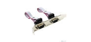 ORIENT C088, Планка портов в корпус 2xCOM DB9 Male, oem (33302)