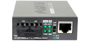 10 / 100Base-TX to 100Base-FX  (SC) Bridge Media Converter,  LFPT Supported