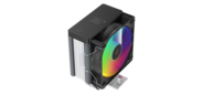 Кулер для процессора Ocypus Gamma A40 BK ARGB Digital,  100mm ARGB FAN,  Top Display Panel,  4 HEAT PIPES,  4-PIN PWM,  600-2400 RPM,  29.5DBA,  HYDRO BEARING,  LGA115X / 1200 / 1700 / 18XX,  AM4 / AM5