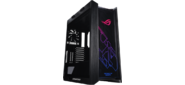ASUS GX601 ROG STRIX HELIOS CASE Black RGB ATX / EATX mid-tower gaming case with tempered glass, aluminum frame, GPU braces, 420mm radiator support and Aura Sync, 17.8 Kg.EATX (12"x10.9")