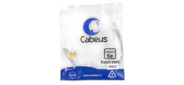 Cabeus PC-FTP-RJ45-Cat.5e-0.3m-LSZH Патч-корд F / UTP,  категория 5е,  2xRJ45 / 8p8c,  экранированный,  серый,  LSZH,  0.3м