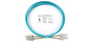 Cabeus FOP-50-SC-SC-2m Шнур оптический duplex SC-SC 50 / 125 mm OM3 2м LSZH