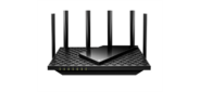 Двухдиапазонный Wi Fi 6 роутер TP-Link Archer AX73,  AX5400 до 574 Мбит / с на 2, 4 ГГц + до 4804 Мбит / с на 5 ГГц,  6 антенн,  1 гигабитный порт WAN + 4 гигабитных порта LAN,  порт USB 3.0