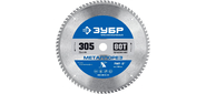 Диск ЗУБР Металлорез 305х25.4мм 80Т,  диск пильный по металлу и металлопрофилю