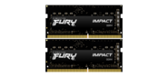 Kingston DRAM 16GB 3200MHz DDR4 CL20 SODIMM  (Kit of 2) FURY Impact EAN: 740617318425