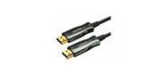 Wize AOC-HM-HM-30M  Кабель HDMI,  оптический,  30 м,  4K / 60HZ,   v.2.0,  ARC,  19M / 19M,  черный,   коробка