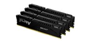 Модуль памяти DDR 5 DIMM 128Gb PC41600,  5200Mhz,  Kingston FURY Beast Black XMP CL40  (Kit of 4)  (KF552C40BBK4-128)