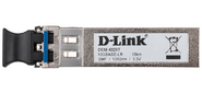 D-Link DEM-432XT SFP+ Transceiver with 1 10GBase-LR port.Up to 10km,  single-mode Fiber,  Duplex LC connector,  DDM support,  Transmitting and Receiving wavelength: 1310nm,  3.3V power.