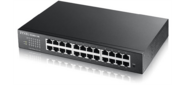Smart L2 коммутатор Zyxel GS1900-24E,  rack 19",  24xGE,  настольный,  бесшумный