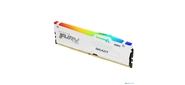 Память DDR5 32GB 6000MHz Kingston KF560C36BWEA-32 Fury Beast White Expo RGB RTL Gaming PC5-48000 CL36 DIMM 288-pin 1.35В dual rank с радиатором Ret