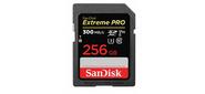 Флеш карта SD 256GB SanDisk SDXC Class 10 V90 UHS-II U3 Extreme Pro,  300MB / s