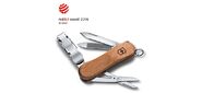 Нож перочинный Victorinox Nail Clip Wood 580 0.6461.63 65мм 6 функций деревянная рукоять