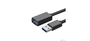 Bion Кабель удлинительный USB 3.0 AM / AF,  3 м,  чёрный [BXP-CCP-USB3-AMAF-030M]