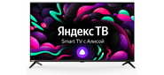 Телевизор LED Starwind 40" SW-LED40SG300 Яндекс.ТВ Frameless черный FULL HD 60Hz DVB-T DVB-T2 DVB-C DVB-S DVB-S2 USB WiFi Smart TV