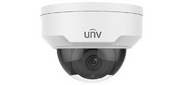 Uniview Видеокамера IP купольная антивандальная,  1 / 2.7" 4 Мп КМОП @ 30 к / с,  ИК-подсветка до 50м.,  LightHunter 0.003 Лк @F1.6,  объектив 4.0 мм,  WDR,  2D / 3D DNR,  Ultra 265,  H.265,  H.264,  MJPEG,  3 потока, 