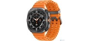 Смарт-часы Samsung Galaxy Watch Ultra LTE 47мм 1.5" AMOLED корп.черный рем.оранжевый  (SM-L705FDAACAU)