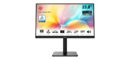 MSI 23.8" Modern MD2412P черный IPS LED 1ms 16:9 HDMI M / M матовая HAS Piv 300cd 178гр / 178гр 1920x1080 100Hz FreeSync FHD USB 4.65кг