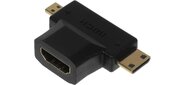 Переходник HDMI microHDMI (m) / HDMI (f)