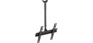 Кронштейн телевизионный Holder PR-101-B черный 32"-65" макс.60кг потолочный фиксированный
