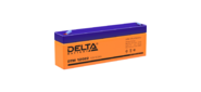 Delta DTM 12022   (2.2 А\ч,  12В) свинцово- кислотный аккумулятор